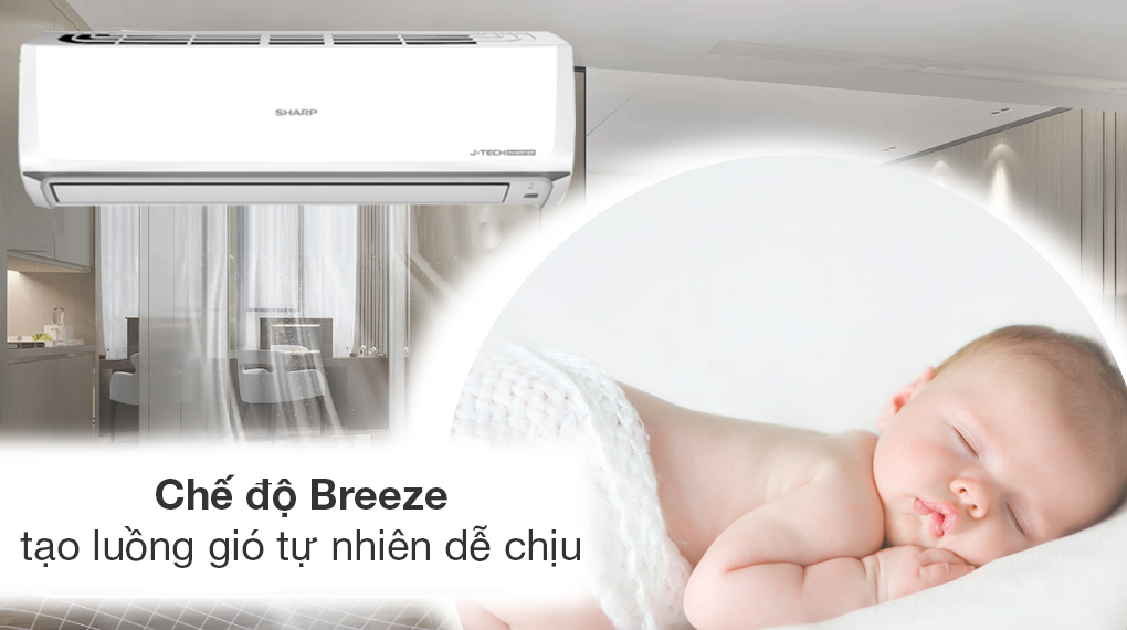 Máy lạnh Sharp Inverter 2 HP AH-X18ZEW - Tiện ích Máy lạnh Sharp Inverter 2 HP AH-X18ZEW - Tiện ích