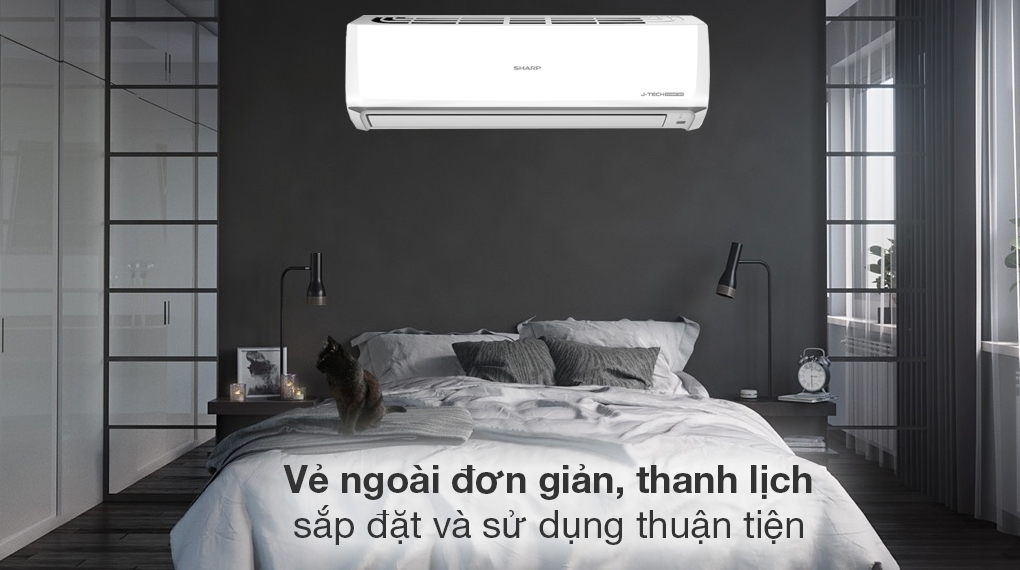 Máy lạnh Sharp Inverter 2 HP AH-X18ZEW - Tổng quan thiết kế Máy lạnh Sharp Inverter 2 HP AH-X18ZEW - Tổng quan thiết kế
