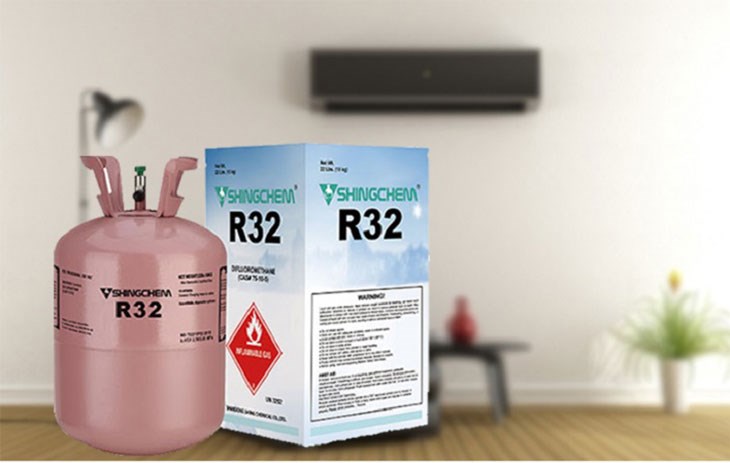 Gas R32 làm lạnh rất sâu, ổn định và hạn chế tiêu tốn nhiều điện năng