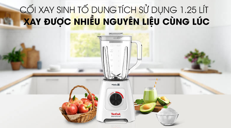 Máy xay sinh tố Tefal BL42Q166 - Dung tích 1.25 lít