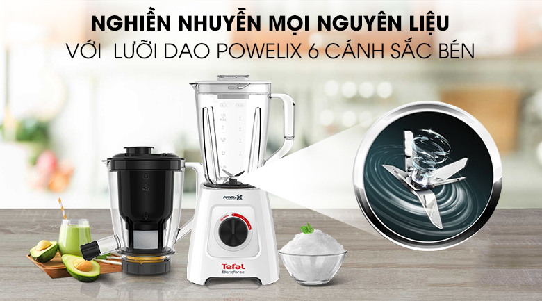 Công nghệ POWELIX - Máy xay sinh tố Tefal BL42Q166