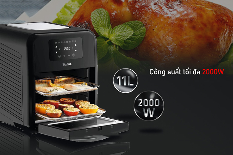 Công suất-Nồi chiên không dầu Tefal 11 lít FW501815