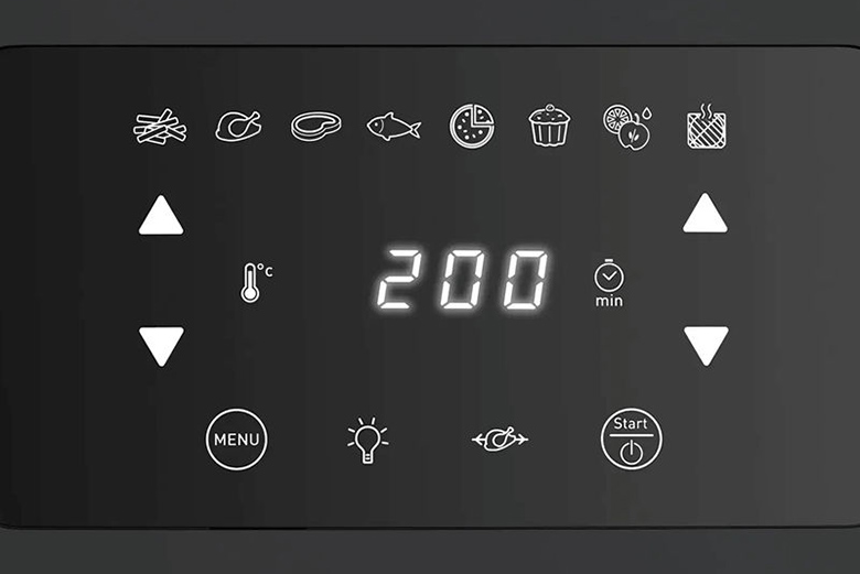 Bảng điều khiển-Nồi chiên không dầu Tefal 11 lít FW501815