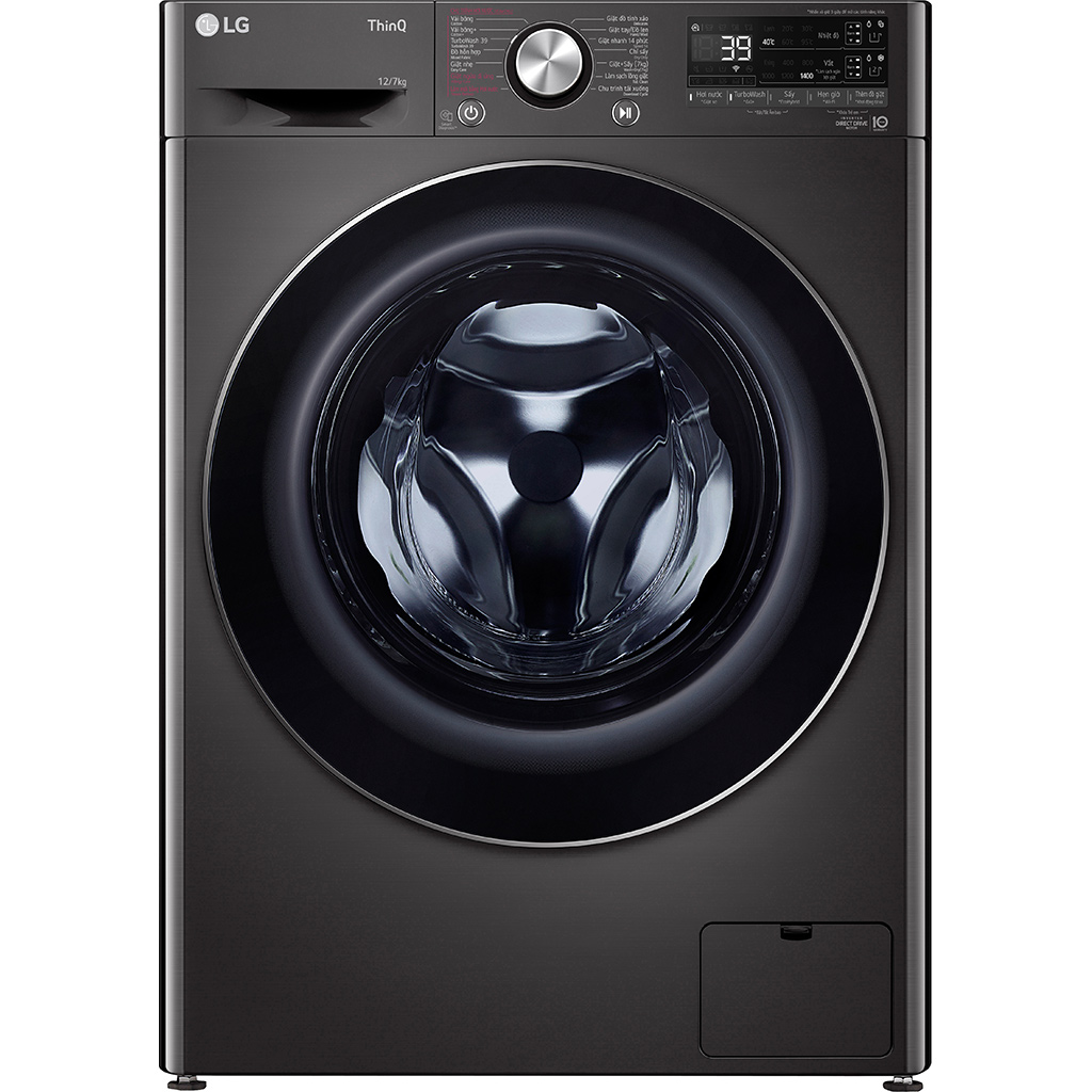 Máy giặt sấy LG Inverter giặt 12 kg - sấy 7 kg FV1412H3BA