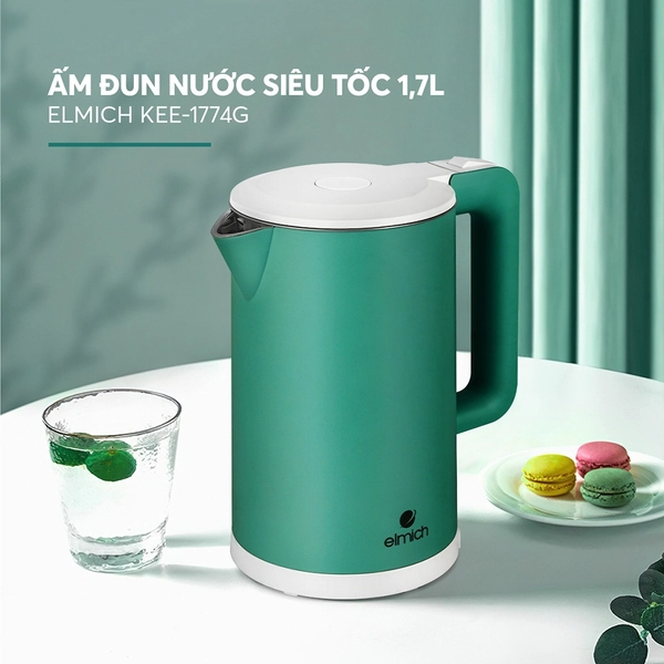 Ấm đun nước siêu tốc Elmich 1,7L