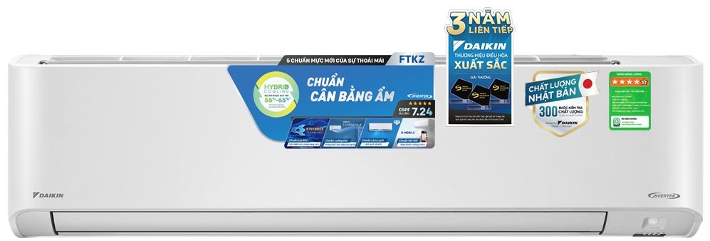 Máy lạnh Daikin FTKZ60VVMV inverter 2.5HP