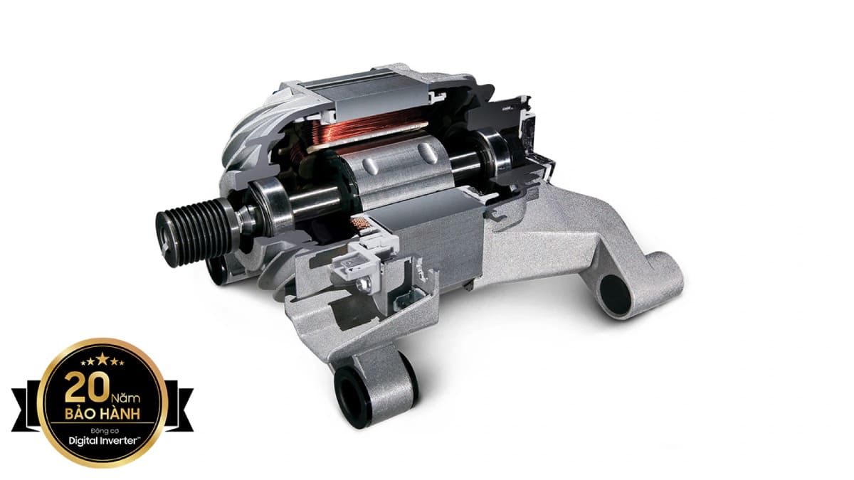 Động cơ Digital Inverter có nam châm vĩnh cửu