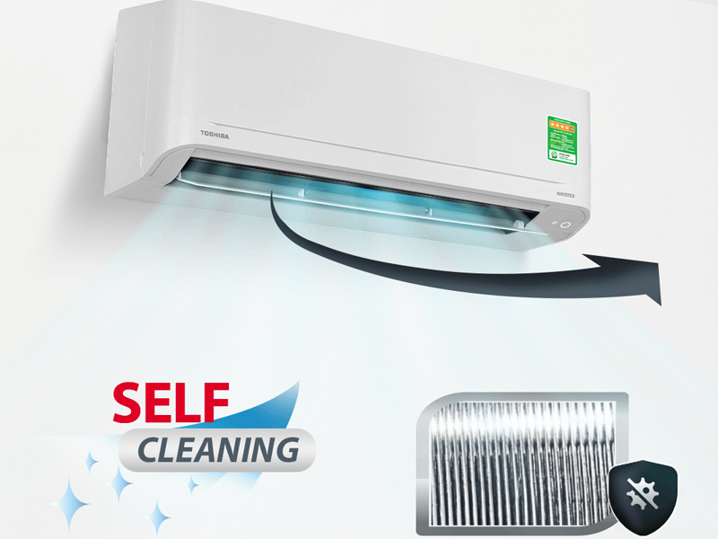 Máy lạnh Toshiba inverter 1 HP RAS-H10S4KCV2G-V