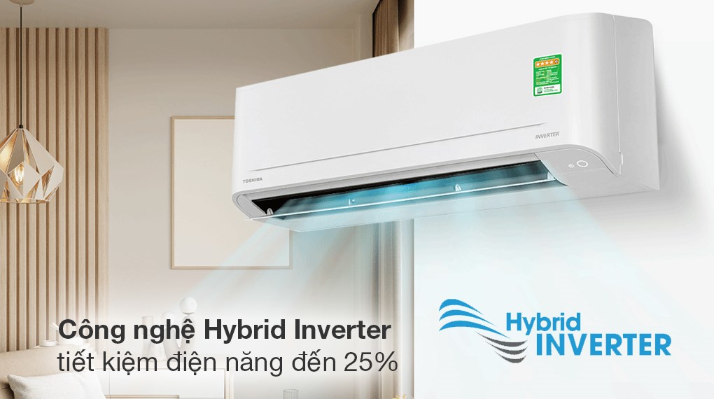 Máy lạnh Toshiba Inverter 2 HP RAS-H18S4KCV2G-V - Công nghệ tiết kiệm điện Máy lạnh Toshiba Inverter 2 HP RAS-H18S4KCV2G-V - Công nghệ tiết kiệm điện