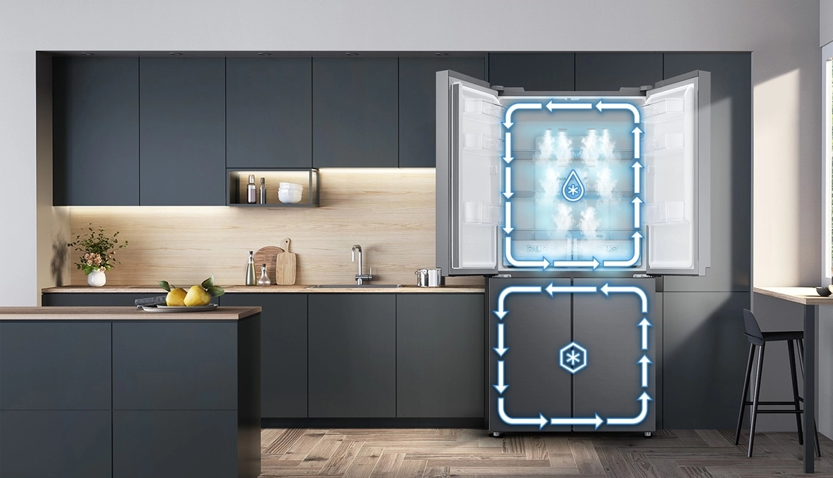 Tủ lạnh Samsung Inverter 488 lít RF48A4000B4/SV