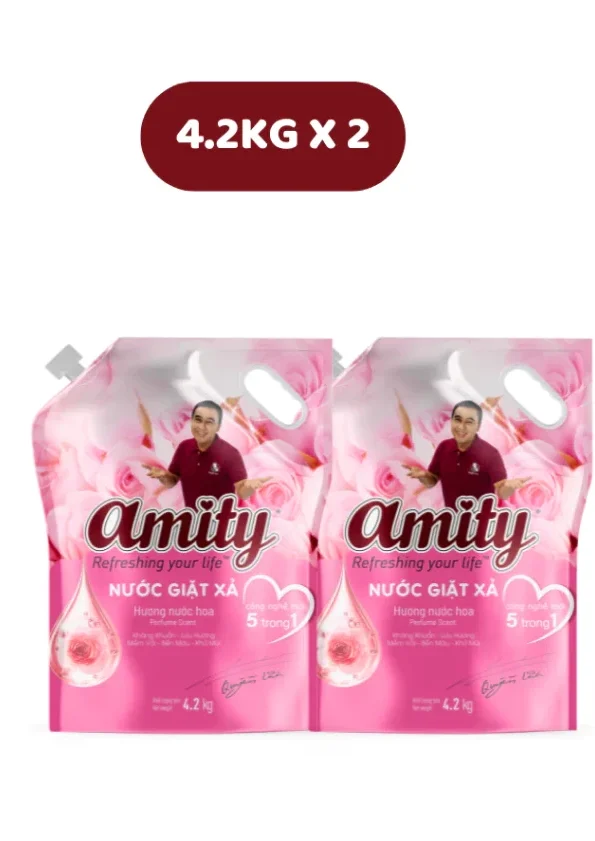 Combo Nhân Đôi: 2 túi nước giặt xả